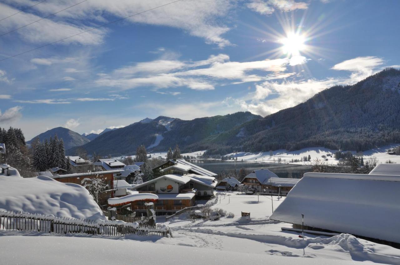 Erdhaeuser Und Apartments Mit Seeblick Und Alleinlage Weissensee Bagian luar foto